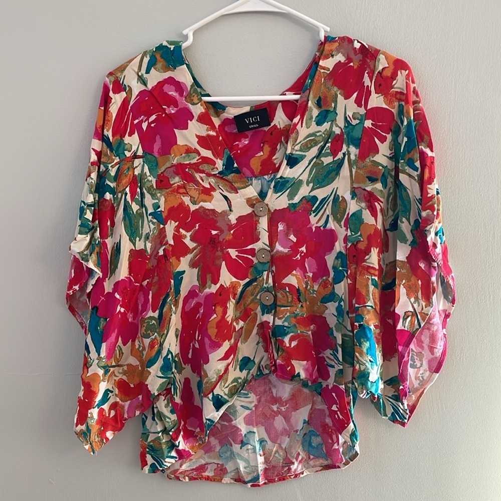 *3 for $15* VICI Oversized Button Down